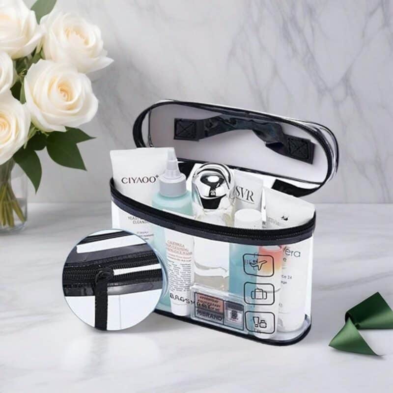 Custom Travel Portable Cosmetic Toiletry Bag - 4