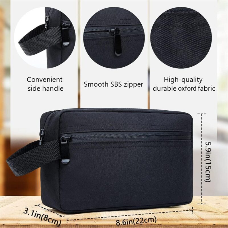 Custom Travel Toiletry Bag For Women And Men - 3