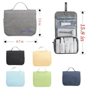 Custom Travel Toiletry Bag Portable Cosmetic Organizer