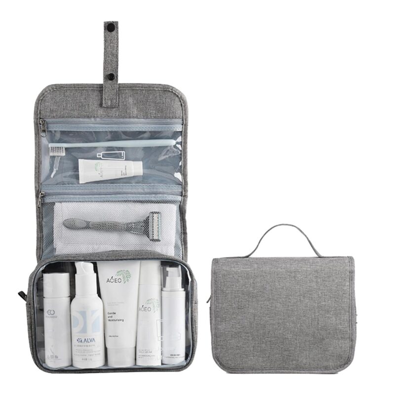 Custom Travel Toiletry Bag Portable Cosmetic Organizer - 6