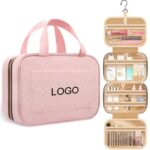 Custom Travel Toiletry Bag With Hanging Hook