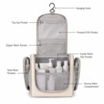 Custom Travel Toiletry Bag With Hooks - 3