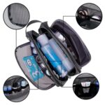Custom Travel Toiletry Bag for Men Hanging Dopp Kit Shaving Bag Toiletries Organizer for Traveling - 2