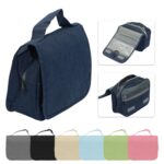 Custom Travel Toiletry Bag with Hanging Hook - 1