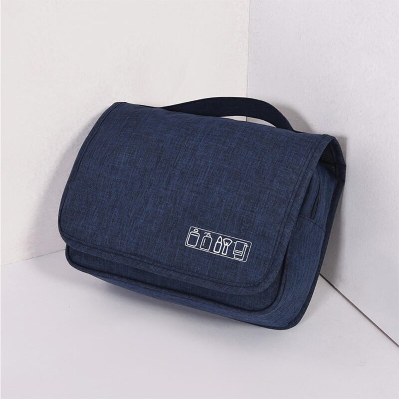 Custom Travel Toiletry Bag with Hook - 7