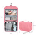 Custom Travel Toiletry Kit Organizer with Waterproof Pocket - 5