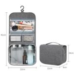 Custom Travel Toiletry Kit Organizer with Waterproof Pocket - 7