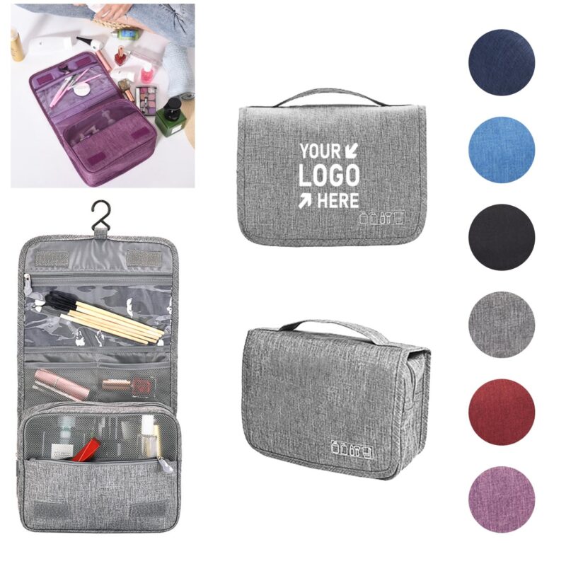 Custom Travel Toiletry Organizer Hanging Dopp Kit