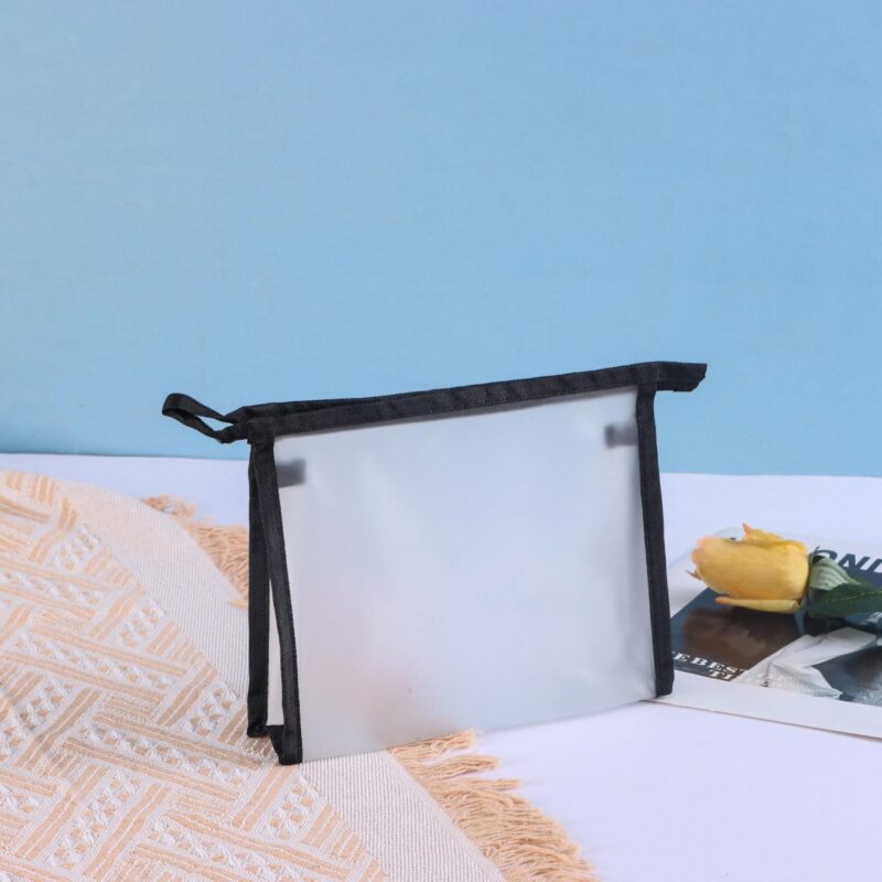 Custom Travel Waterproof Toiletry Bag With Zipper - 1