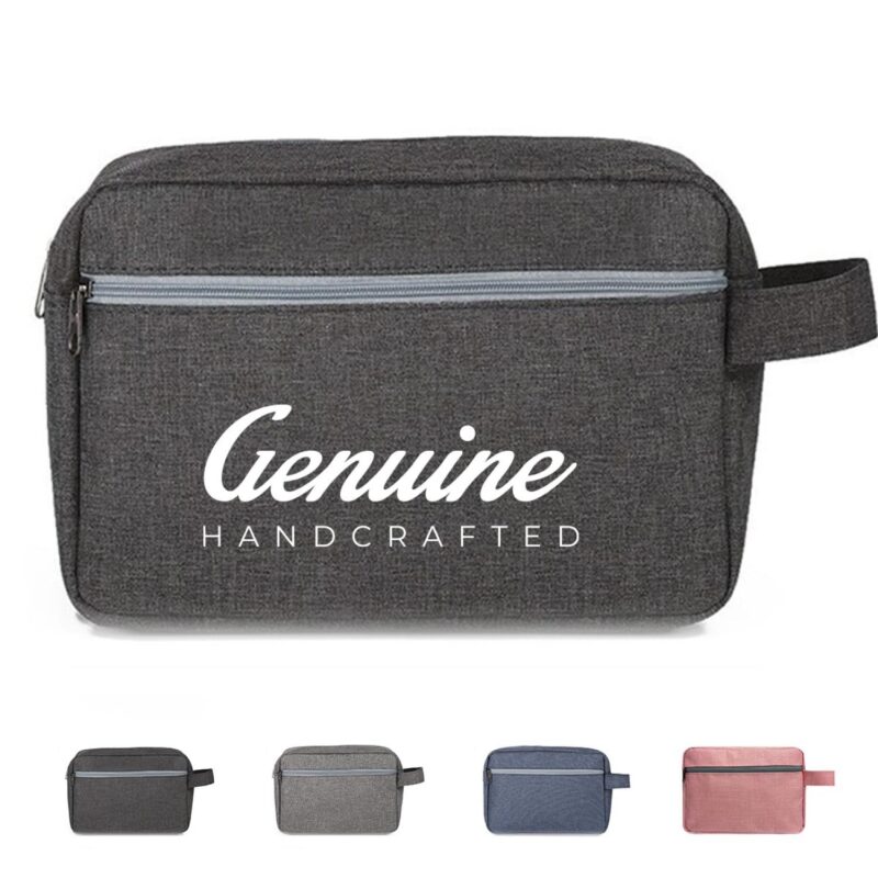 Custom Traveler's Essential Portable Foldable Toiletry Bag with Hook