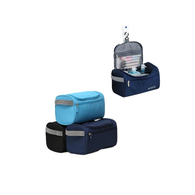 Custom Traveling Hanging Toiletry Bag For Women And Men - 2