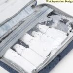 Custom Tri-Fold Hanging Toiletry Bag - 4