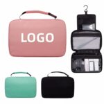 Custom Tri-Fold Hanging Toiletry Bag