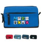 Custom Two-Tone Dopp Kit Toiletry Bag