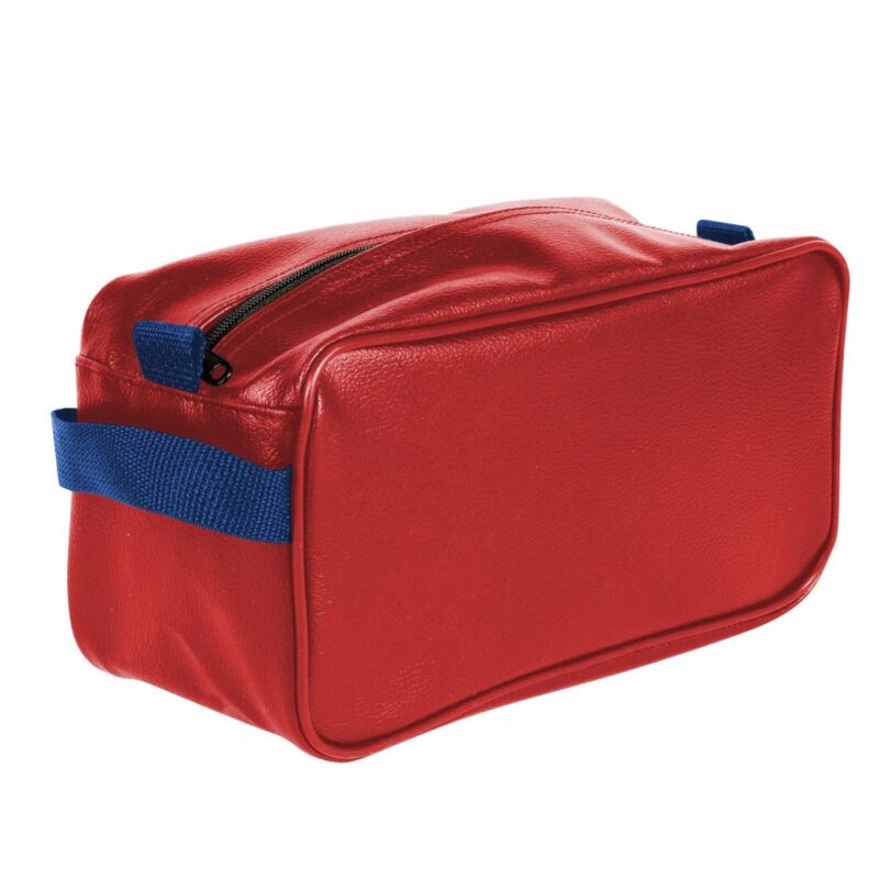 Custom USA & Union Made 600D Poly Cosmetic Case Toiletry Dopp Kit - 1