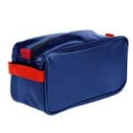 Custom USA & Union Made 600D Poly Cosmetic Case Toiletry Dopp Kit