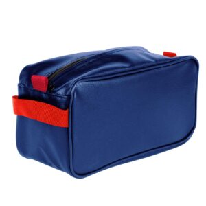 Custom USA & Union Made 600D Poly Cosmetic Case Toiletry Dopp Kit