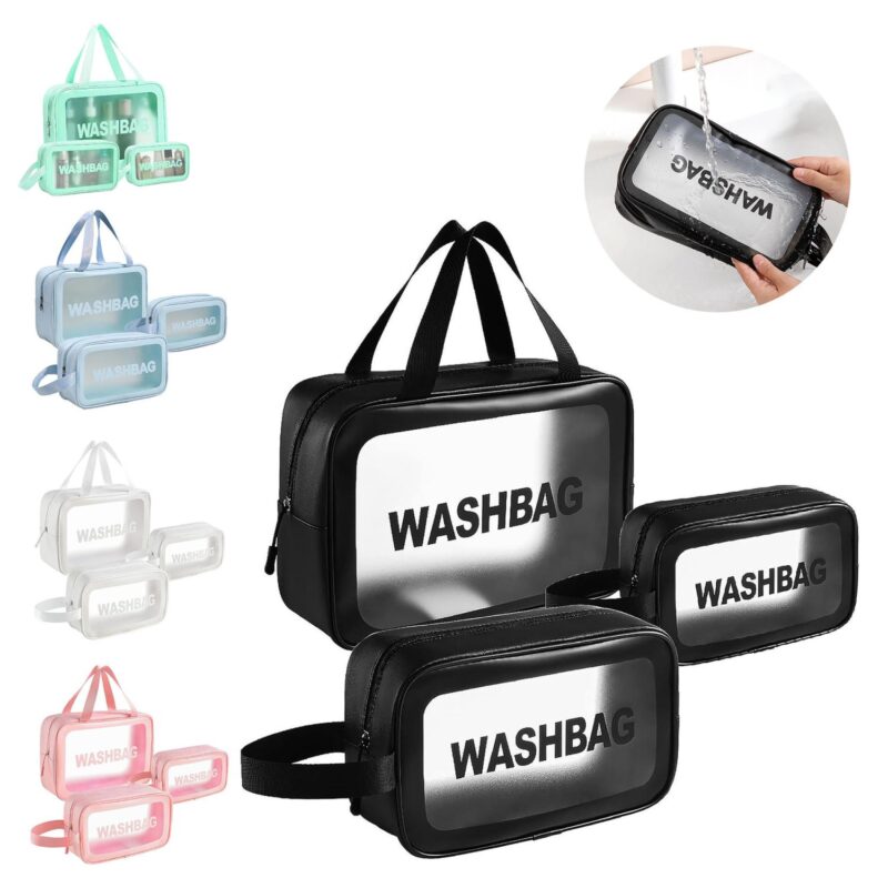 Custom USB Waterproof Toiletry Bag