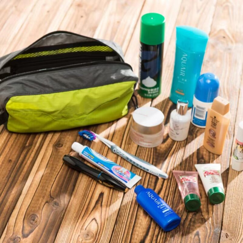 Custom Ultralight Ripstop Nylon Toiletry Dopp Kit - 3