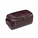 Custom Vagan Leather Organized Travel Toiletry Bag - 3