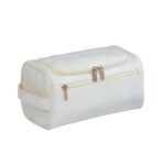 Custom Vagan Leather Organized Travel Toiletry Bag - 5
