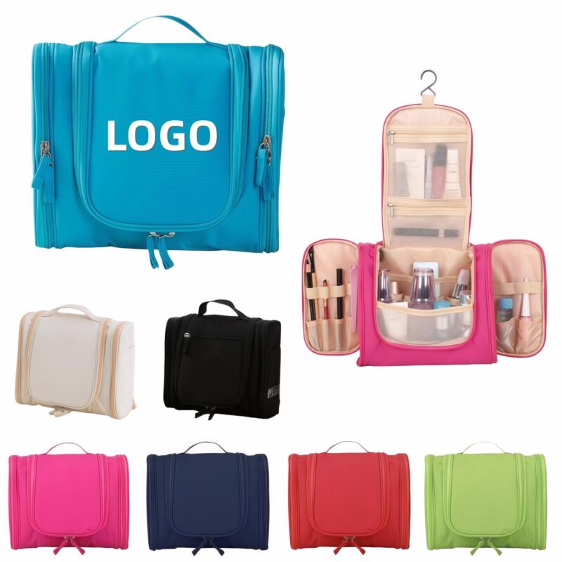 Versatile-Hanging-Toiletry-Bag-PGAHGG10447 Custom Versatile Hanging Toiletry Bag
