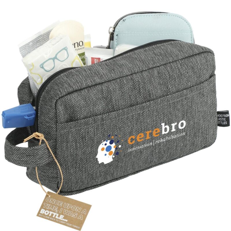 Custom Vila Recycled Dopp Kit Pouch - 9