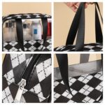 Custom W/Handle Waterproof Cosmetic Bag Toiletry Bag - 2