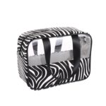 Custom W/Handle Waterproof Zippered Cosmetic Case Toiletry Bag - 1