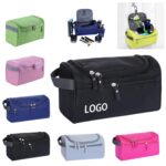 Custom Wall Mounted Side Pull Travel Toiletry Bag