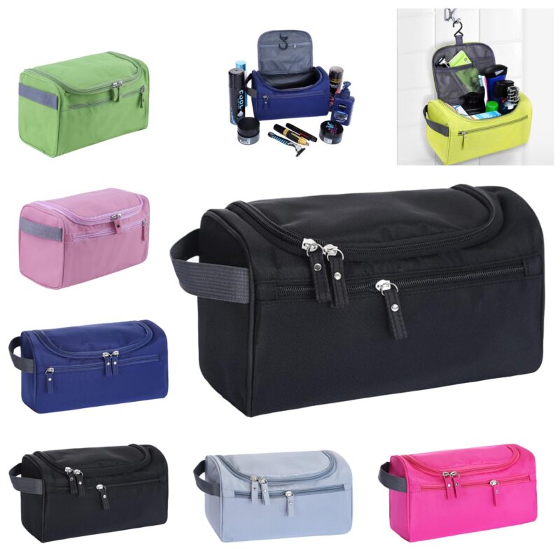 Custom Wall Mounted Side Pull Travel Toiletry Bag - 3