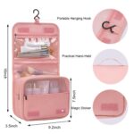 Custom Water-Resistant 600D Hanging Toiletry Bag - 1