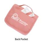 Custom Water-Resistant 600D Hanging Toiletry Bag - 3
