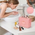 Custom Water-Resistant 600D Hanging Toiletry Bag - 4