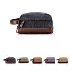 Custom Water Resistant Canvas Toiletry Bag - 1