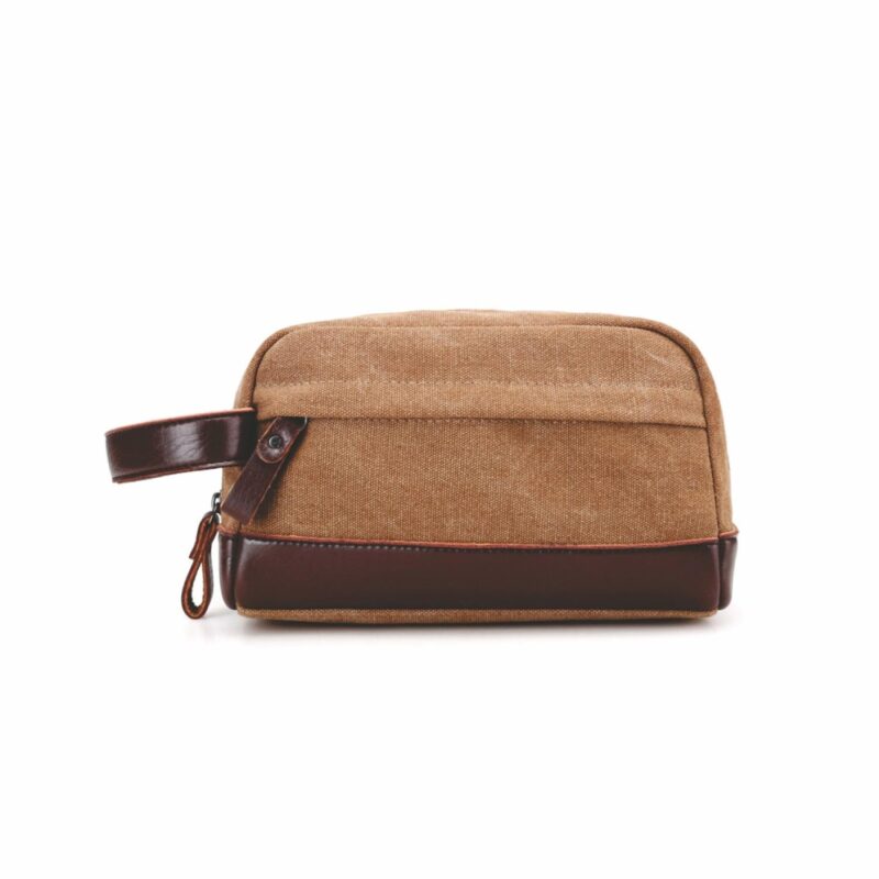 Custom Water Resistant Canvas Toiletry Bag - 4
