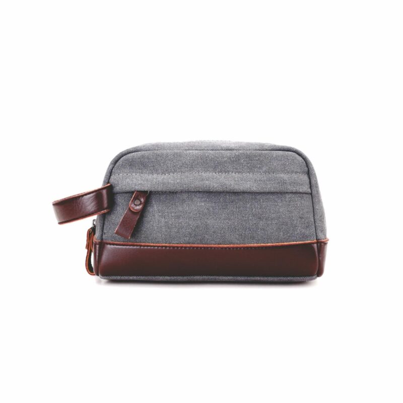 Custom Water Resistant Canvas Toiletry Bag - 5