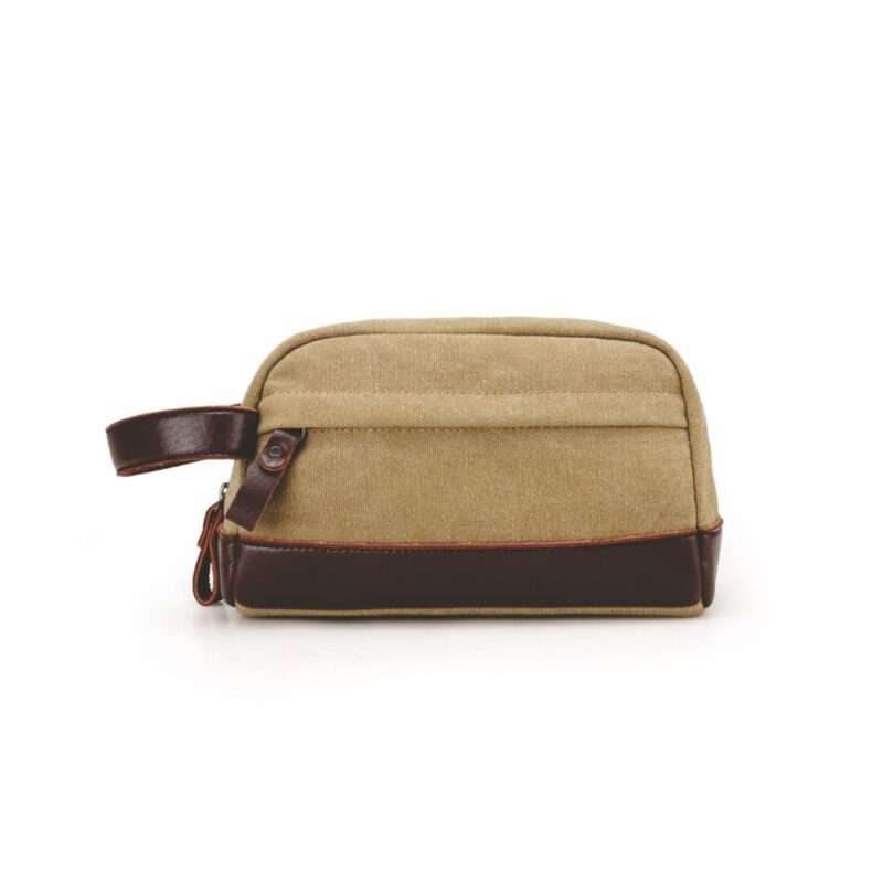 Custom Water Resistant Canvas Toiletry Bag - 6