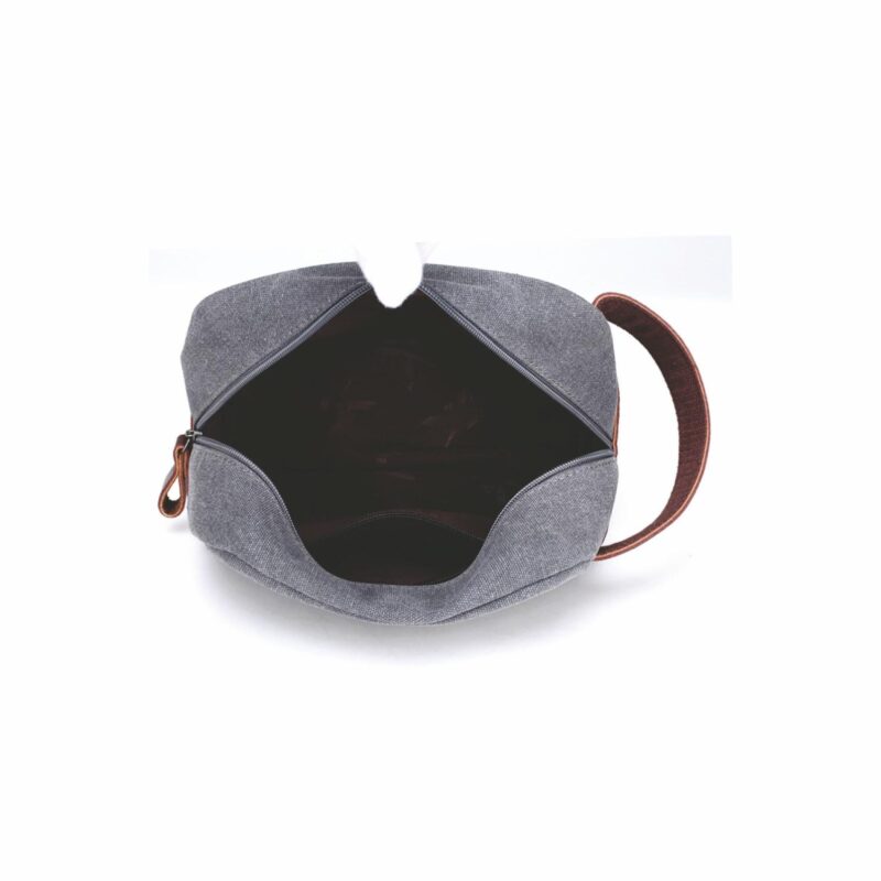 Custom Water Resistant Canvas Toiletry Bag - 8