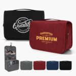 Custom Water-Resistant Hanging Toiletry Bag