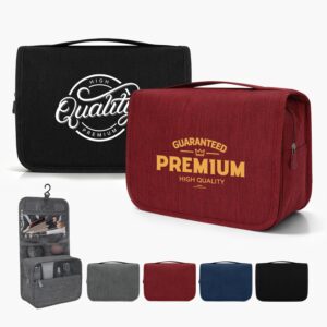 Custom Water-Resistant Hanging Toiletry Bag