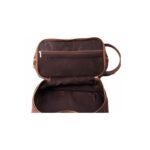 Custom Water Resistant Leather Toiletry Bag - 5