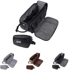 Custom Water Resistant Men's Travel Dopp Kit