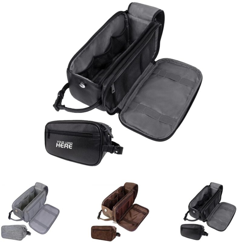 Custom Water Resistant Men's Travel Dopp Kit