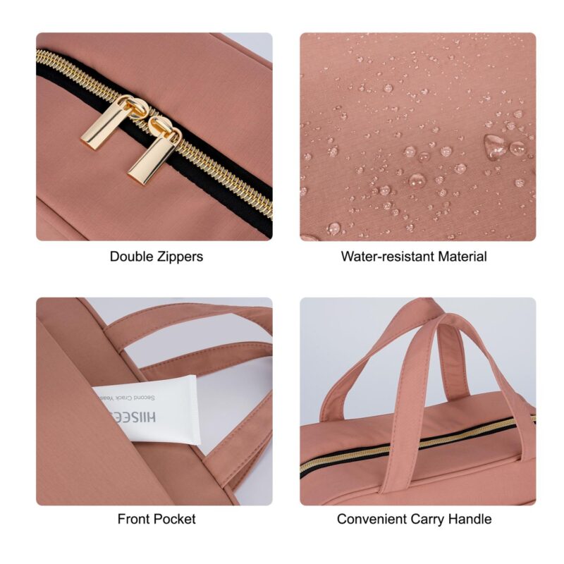 Custom Water-Resistant Nylon Hanging Toiletry Bag - 2