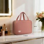 Custom Water-Resistant Nylon Hanging Toiletry Bag - 5