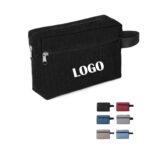 Custom Water Resistant Oxford Cloth Toiletry Bag