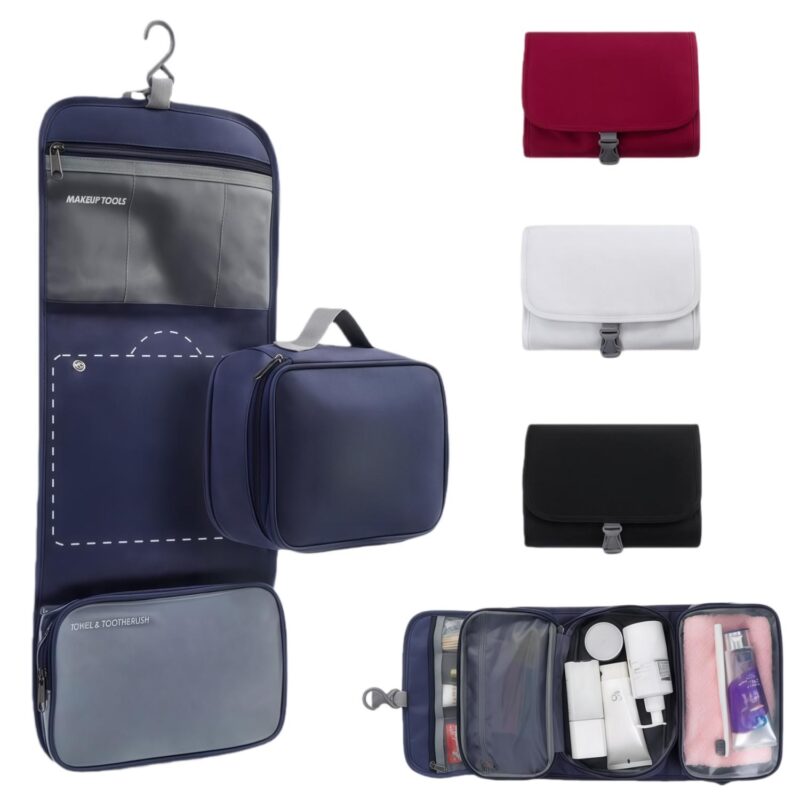 Custom Water-Resistant Toiletry Bag - 1
