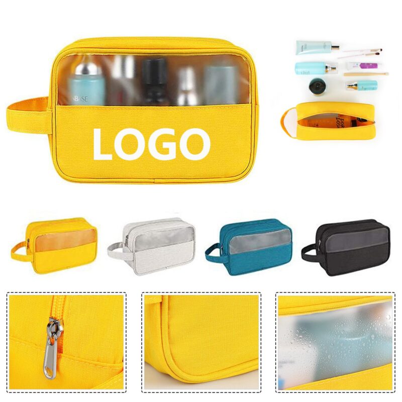 Custom Water Resistant Travel Toiletry Bag