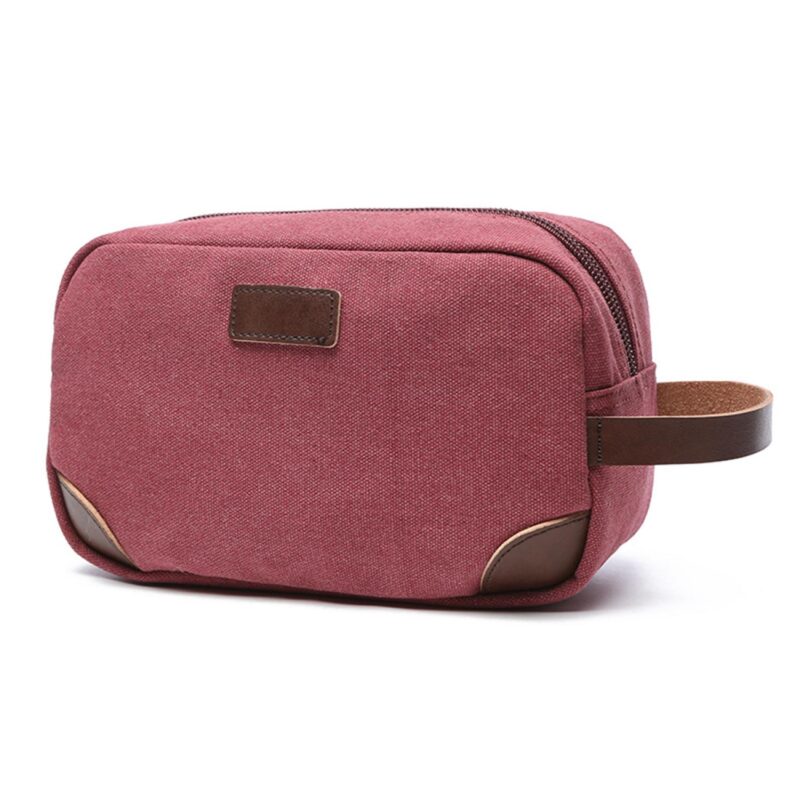 Custom Water-resistant Canvas Toiletry Bag - 4